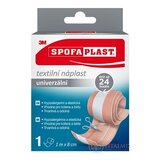 3M SPOFAPLAST č.164 Textilná náplasť univerzálna, rýchloobväz, 1 m x 8cm, 1x1 ks obrázok