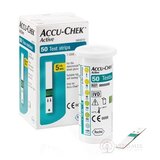 ACCU-CHEK Active Glucose 50 testovacie prúžky do glukomera 1x50 ks obrázok