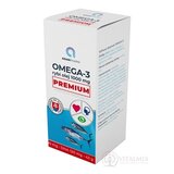 ADAMPharm OMEGA-3 rybí olej 1000 mg PREMIUM cps 1x60 ks obrázok