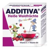 ADDITIVA Horúci dúšok Lesné plody vrecúška s práškom (vitamín C + D3) (po 10 g) 1x10 ks obrázok