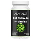 ADVANCE Chlorella + Spirulina BIO tbl 1x1000 ks obrázok
