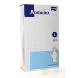Ambulex rukavice LATEXOVÉ veľ. L, nesterilné, pudrované 1x 100 ks obrázok