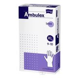 Ambulex rukavice LATEXOVÉ veľ. XL, nesterilné, pudrované 1x100 ks obrázok