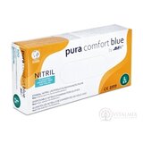 AMPri Pura Comfort Blue Nitrilové rukavice veľ. L, modré, nepudrované, nesterilné 1x100 ks obrázok