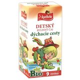 APOTHEKE BIO DETSKÝ BYLINNÝ ČAJ DÝCHACIE CESTY nálevové vrecká (od ukončeného 9. mesiaca) 20x1,5 g (30 g) obrázok