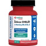 Astina Pharm Železo CHELÁT s vitamínmi B9, B12, C cps 1x60 ks obrázok