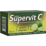Astina Supervit C s rutínom cmúľacie tablety príchuť limetka 1x30 ks obrázok