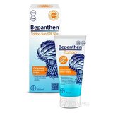 Bepanthen Tattoo Sun SPF 50+ opaľovací krém na tetovanú pokožku s ochranným faktorom 1x50 ml obrázok