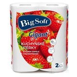 Big Soft Gigant Papierové kuchynské utierky kotúče 1x2 ks obrázok