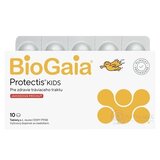 BioGaia Protectis KIDS žuvacie tbl, jahodová príchuť 1x10 ks obrázok