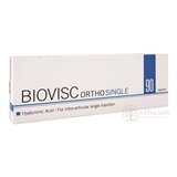 BIOVISC ORTHO SINGLE 3% inj viskoelastický roztok kyseliny hyalurónovej 90mg/3 ml (inov.2019) 1x3 ml obrázok