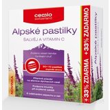 Cemio Alpské pastilky ŠALVIA A VITAMÍN C pastilky 30+10 (33% zadarmo) (40 ks) obrázok