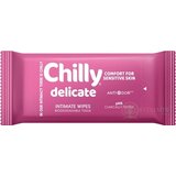 Chilly delicate INTIMATE WIPES intímne obrúsky pre citlivú pokožku 1x12 ks obrázok