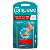 Compeed NÁPLASŤ na pľuzgiere na nohách MALÁ hydrokoloidná (inov. 2026) 1x6 ks obrázok