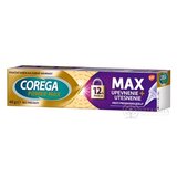 COREGA POWER MAX UPEVNENIE + UTESNENIE fixačný krém na zubné náhrady, bez príchute 1x40 g obrázok