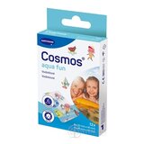 Cosmos Aqua Fun vodotesná priehľadná náplasť na rany, 2 veľkosti (inov.2025) 1x12 ks obrázok