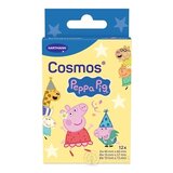 Cosmos Peppa Pig vodeodolná detská náplasť na rany, 3 veľkosti, 1x12 ks obrázok