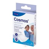 Cosmos Sensitive Silicone náplasť na rany na citlivú pokožku, (6 cm x 10 cm) (inov.2025) 1x5 ks obrázok