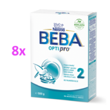 Beba optipro 2  500g 8ks - OP 2 8x