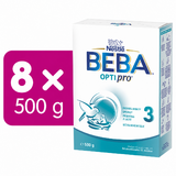 Beba optipro® 3, 500 g, 8ks - optipro 3 8ks