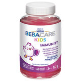 Bebacare kids immunity (želé medvedíky, príchuť lesné ovocie a maliny 1x60 ks) - beba care imunity