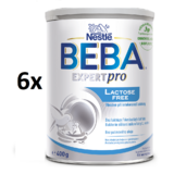 Nestlé beba expertpro lactose free 6x400g (al) - 7613287407450_EXPERTpro_LactoseFree400g_2020_přímý přední pohled_T1