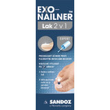 Exo-nailner lak 2v1 1x5 ml - exo