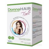 DonnaHAIR Forte 4 mesačná kúra cps 90 (3 mesačná kúra) + zadarmo cps 30 (1 mesačná kúra), 1x1 set obrázok
