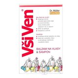 Dr.Müller VšiVen BALZAM na vlasy & ŠAMPÓN balzam 120 ml + šampón 150 ml, 1x1 set obrázok
