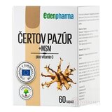 EDENPharma ČERTOV PAZÚR + MSM cps 1x60 ks obrázok