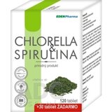 EDENPharma CHLORELLA+SPIRULINA tbl 120 + 30 zadarmo (150 ks) obrázok