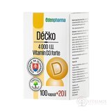 EDENPharma Déčko 4000 I.U. cps (100+20 zadarmo) 1x120 ks obrázok