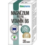 EDENPharma MAGNÉZIUM + Vitamín B6 tbl 1x30 ks obrázok