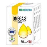 EDENPharma OMEGA 3 cps 60 +10 zadarmo (70 ks) obrázok