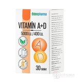 EDENPharma VITAMÍN A + D3 (5000 I.U./ 400 I.U.) tbl 1x30 ks obrázok