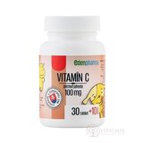EDENPharma VITAMÍN C 100 mg príchuť jahoda tbl 30+10 zadarmo (40 ks) obrázok