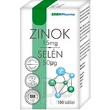 EDENPharma ZINOK 15 mg + SELÉN 50 µg tbl 1x100 ks obrázok