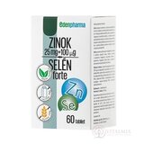 EDENPharma ZINOK 25 mg + SELÉN 100 µg forte tbl 1x60 ks obrázok