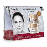 Eucerin HYALURON-FILLER+ELASTICITY Vianočná kazeta denný krém 50 ml + nočný krém 50 ml (inov.2019) 1x1 set obrázok