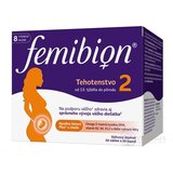 Femibion 2 Tehotenstvo tbl 56 + cps 56 (kys. listová + cholín + DHA + vitamíny + minerály) 1x112 ks obrázok