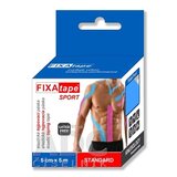 FIXAtape SPORT STANDARD KINESIOLOGY elastická tejpovacia páska ružová, 5 cm x 5 m 1x1 ks obrázok
