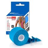 FIXAtape tejpovacia páska SPORT kinesiologická, elastická, modrá, 5cm x 5m, 1x1 ks obrázok
