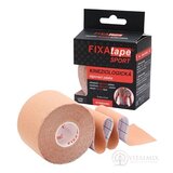 FIXAtape tejpovacia páska SPORT kinesiologická, elastická, telová, 5cm x 5m, 1x1 ks obrázok