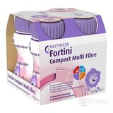 Fortini Compact Multi Fibre s jahodovou príchuťou 4x125 ml obrázok
