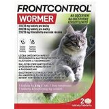 FRONTCONTROL WORMER 230/20 mg na odčervenie, tablety pre mačky 1x2 ks obrázok