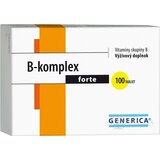 GENERICA B-komplex forte tbl 1x100 ks obrázok