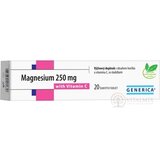 GENERICA Magnesium 250 mg + Vitamin C tbl eff 1x20 ks obrázok