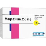 GENERICA Magnesium 250 mg tbl 1x100 ks obrázok