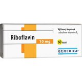 GENERICA Riboflavin 10 mg tbl 1x60 ks obrázok