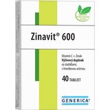 GENERICA Zinavit 600 s limetkovou arómou tbl (vitamín C + Zinok) 1x40 ks obrázok